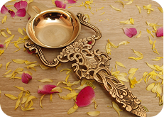 Brass Aarti Spoon